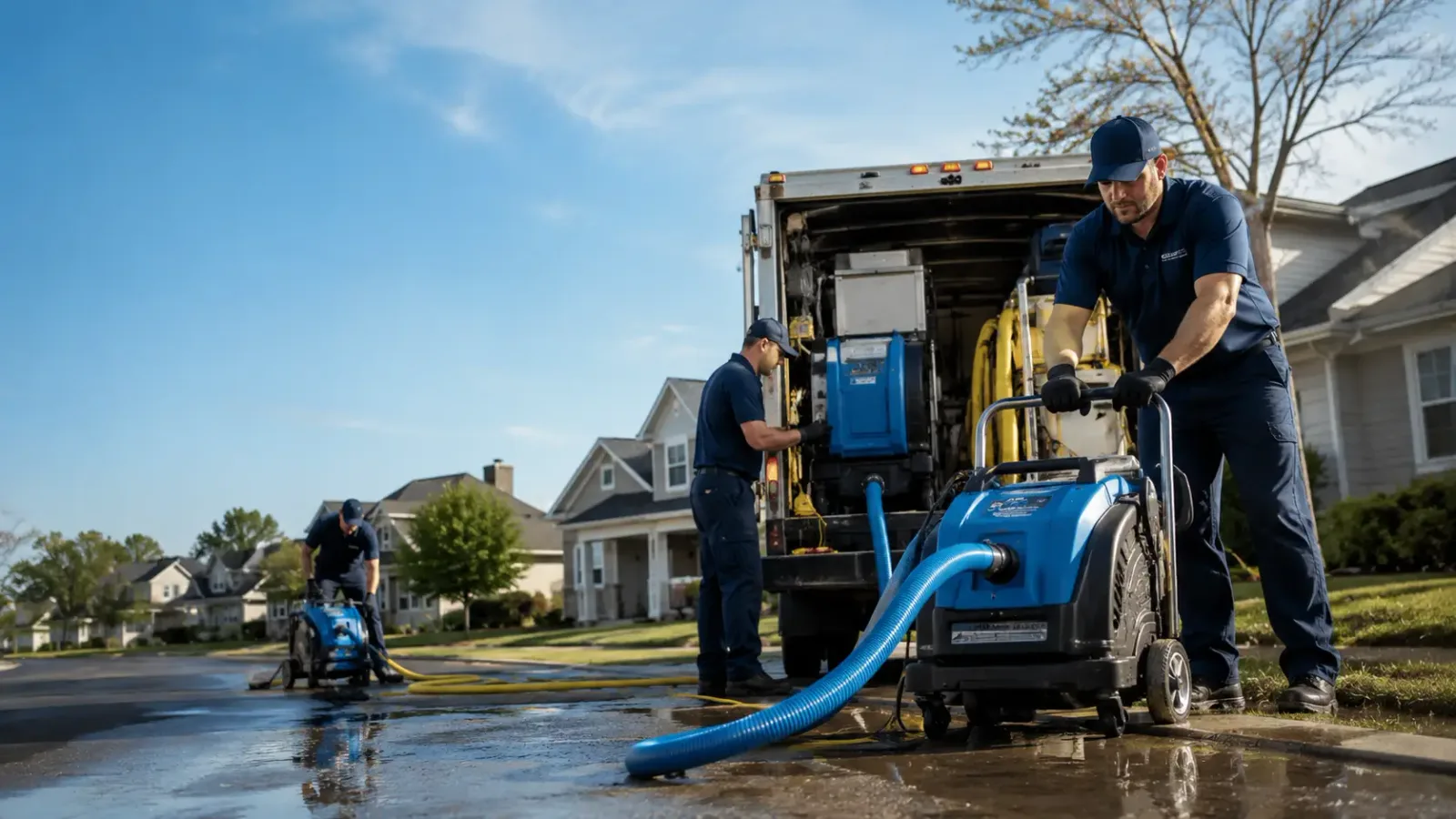 Flood Damage Cleanup in Kiowa, KS